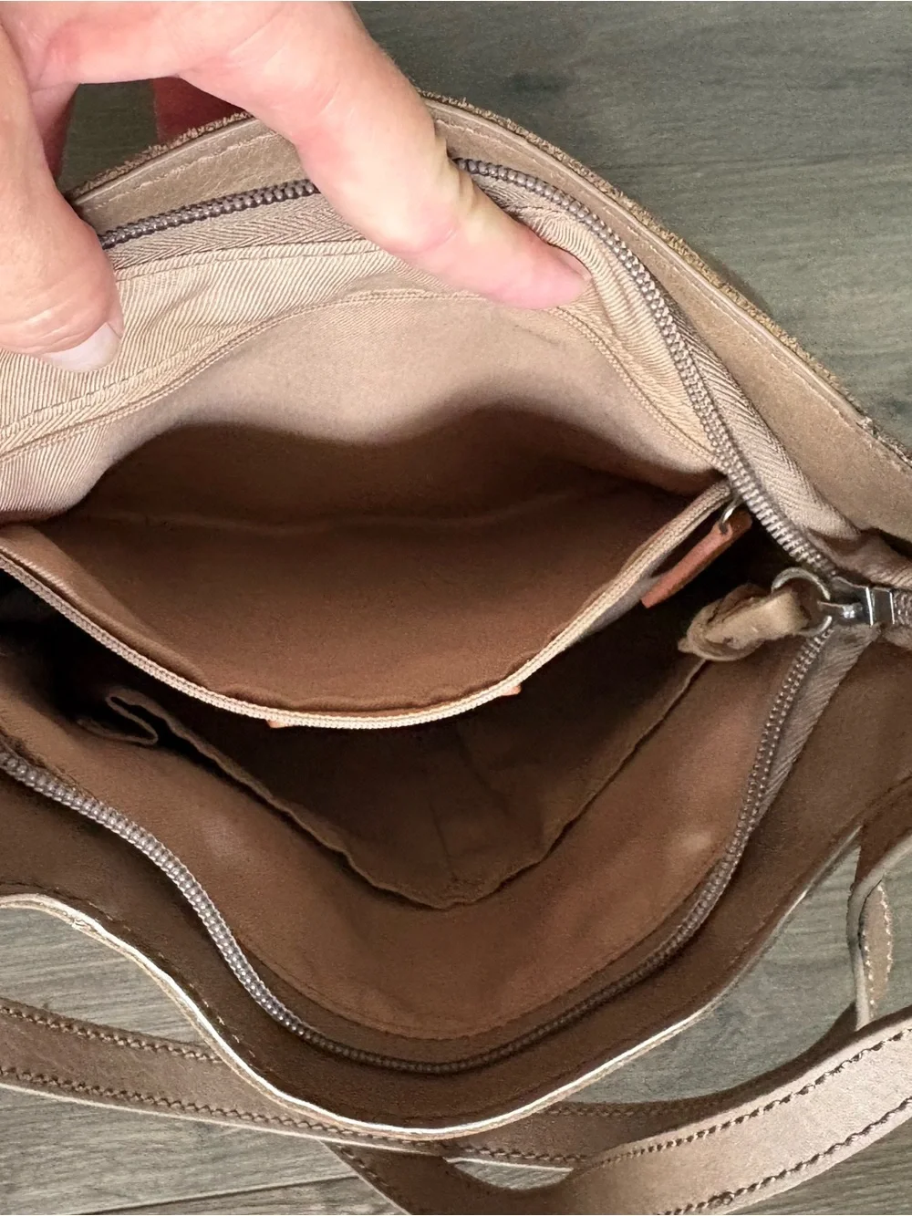 The Sak De Young Hobo Bag with Snakeskin Accent Trim